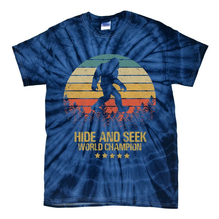 Hide And Seek World Champion Sasquatch Tie-Dye T-Shirt