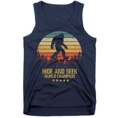 Hide And Seek World Champion Sasquatch Tank Top
