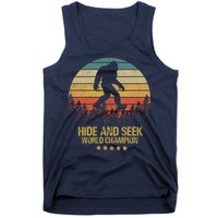 Hide And Seek World Champion Sasquatch Tank Top