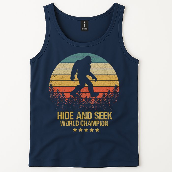 Hide And Seek World Champion Sasquatch Tank Top