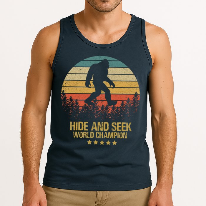 Hide And Seek World Champion Sasquatch Tank Top