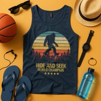Hide And Seek World Champion Sasquatch Tank Top