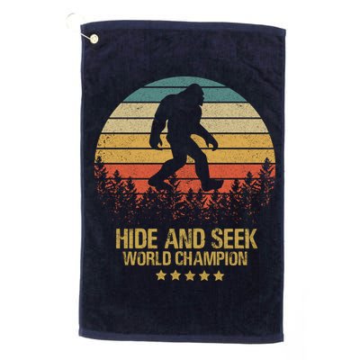 Hide And Seek World Champion Sasquatch Golf Towel