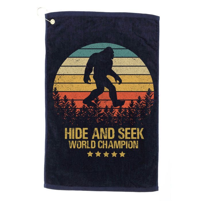 Hide And Seek World Champion Sasquatch Golf Towel