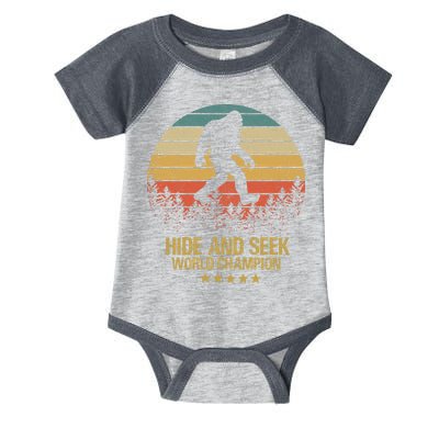 Hide And Seek World Champion Sasquatch Infant Baby Jersey Bodysuit