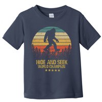 Hide And Seek World Champion Sasquatch Toddler T-Shirt