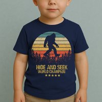 Hide And Seek World Champion Sasquatch Toddler T-Shirt