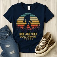 Hide And Seek World Champion Sasquatch Womens T-Shirt