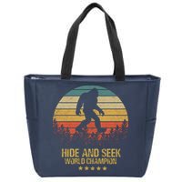 Hide And Seek World Champion Sasquatch Zip Tote Bag