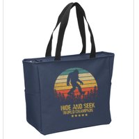 Hide And Seek World Champion Sasquatch Zip Tote Bag