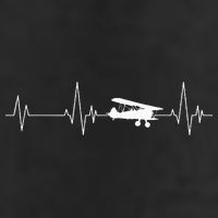 Heartbeat Airplane Single Engine EKG Aviator Flying Pilot Golf Towel