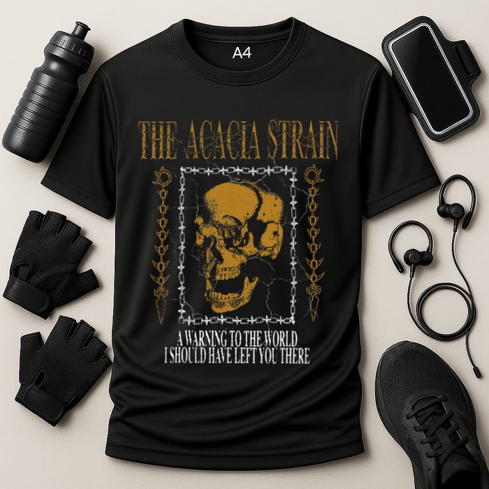 He Acacia Strain A Warning O He World Cooling Performance Crew T-Shirt