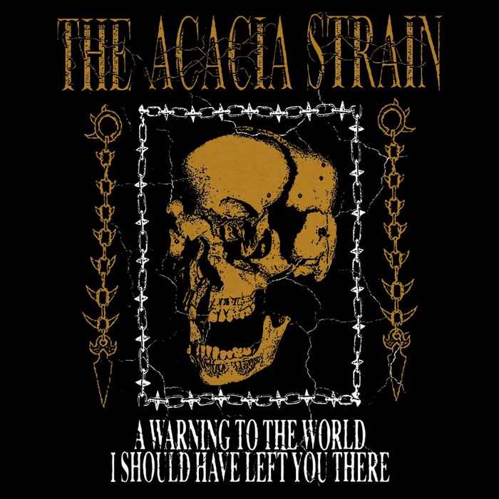 He Acacia Strain A Warning O He World 7-Panel Snapback Hat