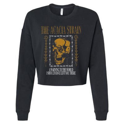 He Acacia Strain A Warning O He World Cropped Pullover Crew