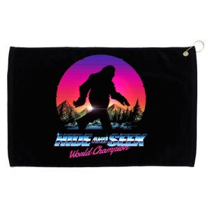 Hike And Seek World Champion Bigfoot Is Real Grommeted Golf Towel