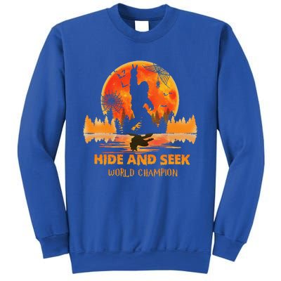 Hide And Seek World Champion Bigfoot Halloween Costume Sweatshirt