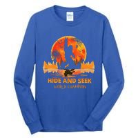 Hide And Seek World Champion Bigfoot Halloween Costume Tall Long Sleeve T-Shirt