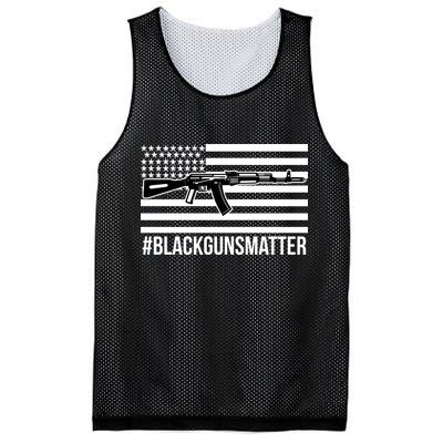 Hashtag Black Guns Matter #blackgunsmatter USA Flag Mesh Reversible Basketball Jersey Tank