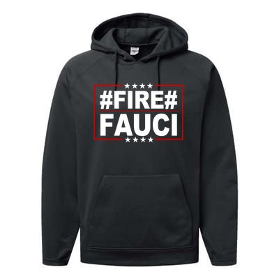 Hashtag Fire Fauci  Performance Fleece Hoodie