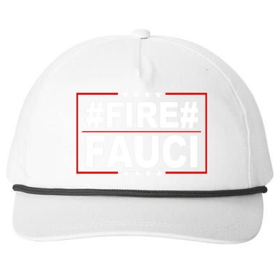 Hashtag Fire Fauci  Snapback Five-Panel Rope Hat