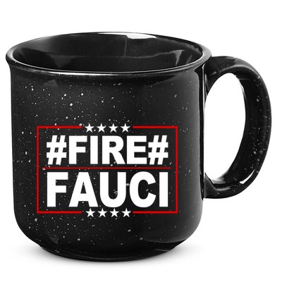 Hashtag Fire Fauci  15oz Campfire Ceramic Mug