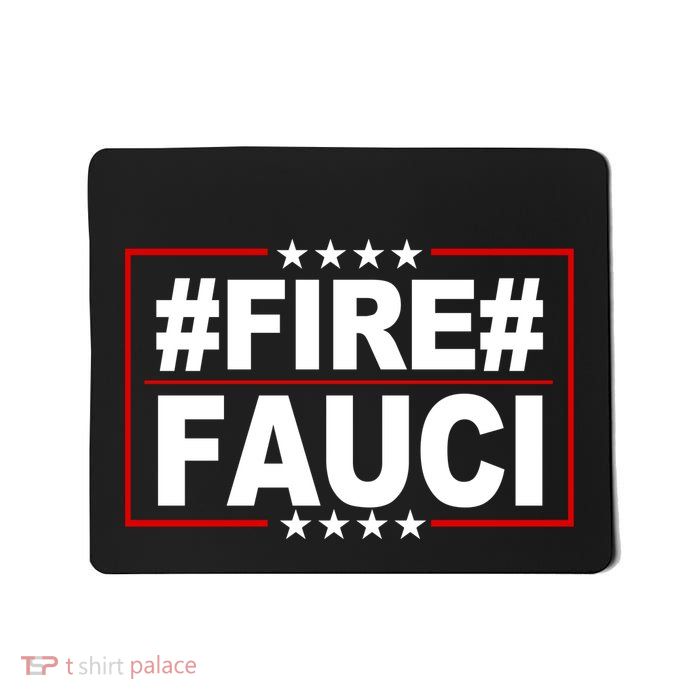 Hashtag Fire Fauci  Mousepad