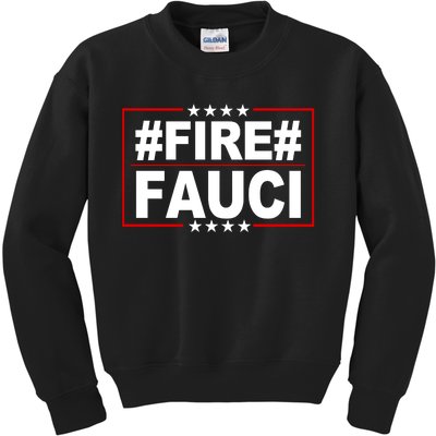 Hashtag Fire Fauci  Kids Sweatshirt