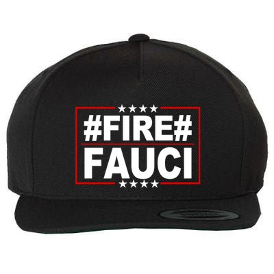 Hashtag Fire Fauci  Wool Snapback Cap