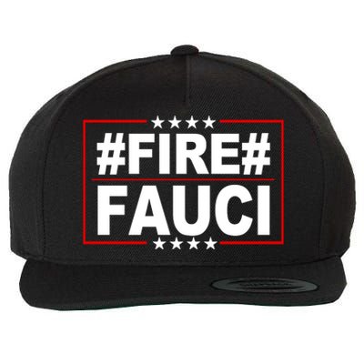 Hashtag Fire Fauci  Wool Snapback Cap