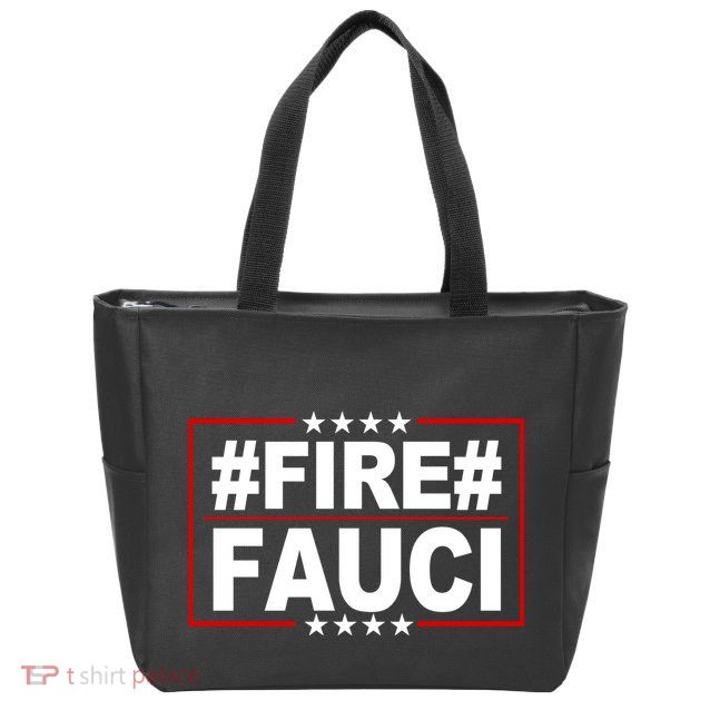 Hashtag Fire Fauci  Zip Tote Bag