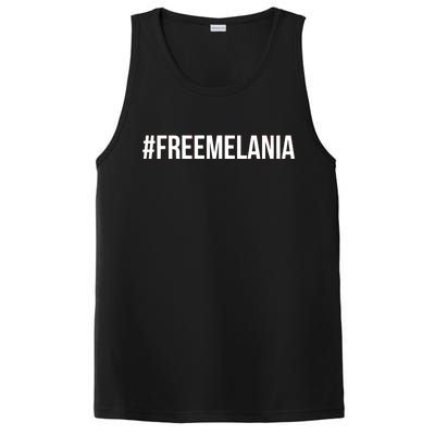 Hashtag Free Melania #freemelania PosiCharge Competitor Tank