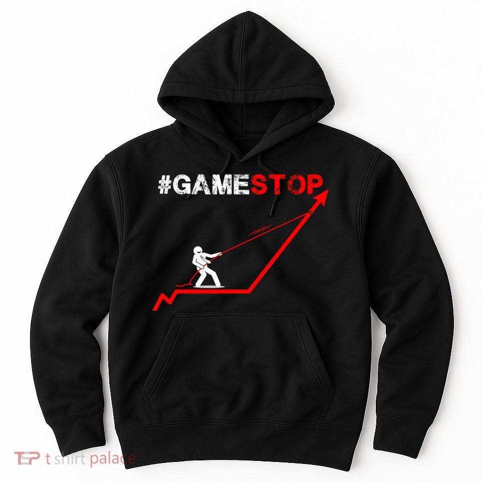 Hashtag Gamestop #gamestop Stock Market GME Hoodie