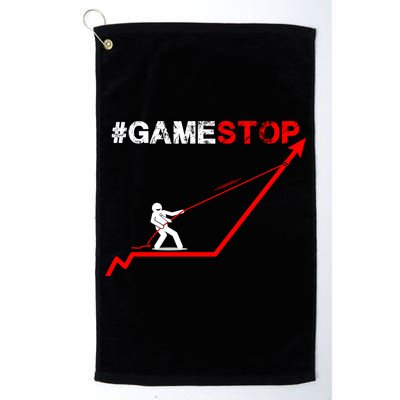 Hashtag Gamestop #gamestop Stock Market GME Golf Towel