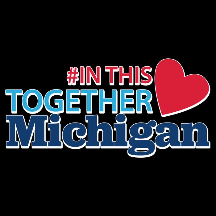 Hashtag In This Together Michigan Backpack