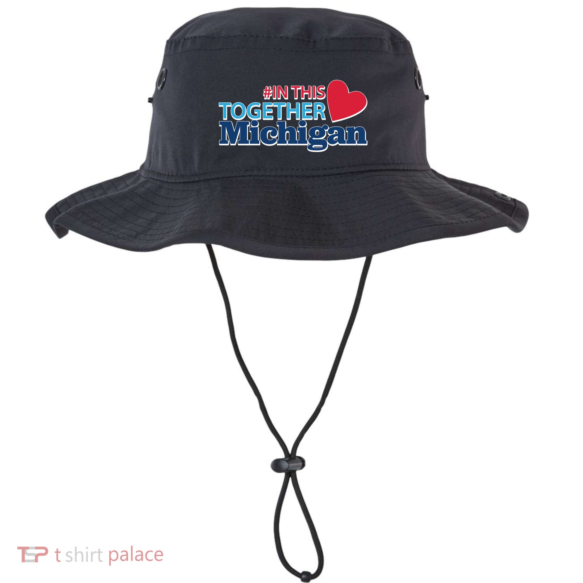 Hashtag In This Together Michigan Bucket Hat
