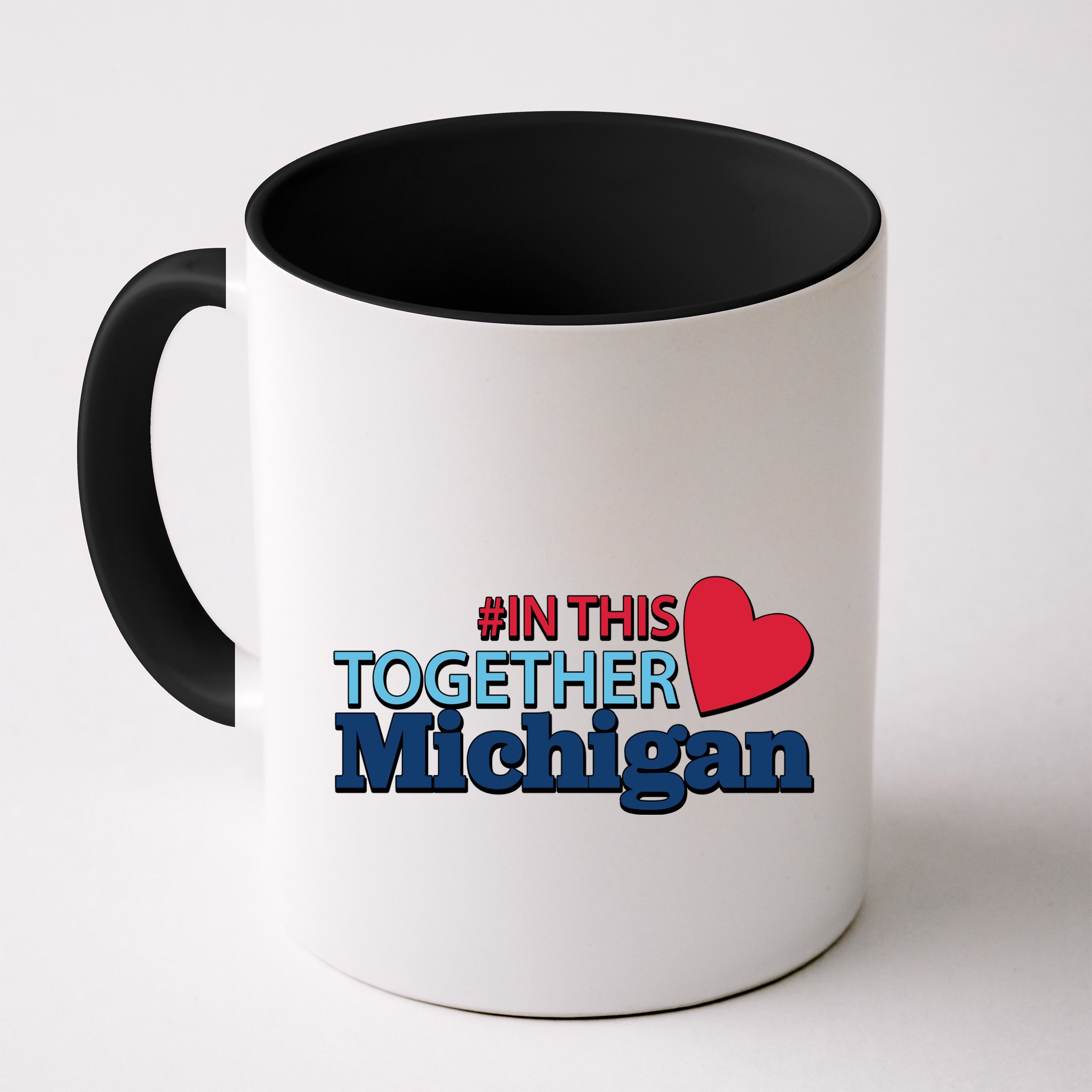 Hashtag In This Together Michigan Mug