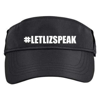 Hashtag Let Liz Speak Nevertheless She Persisted Adult Drive Performance Visor