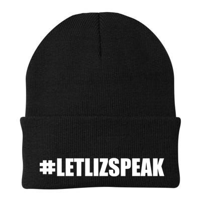 Hashtag Let Liz Speak Nevertheless She Persisted Beanie