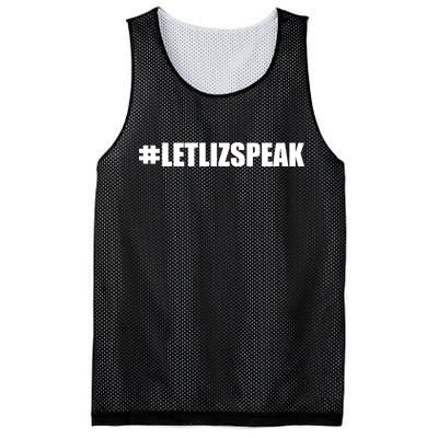 Hashtag Let Liz Speak Nevertheless She Persisted Mesh Reversible Basketball Jersey Tank