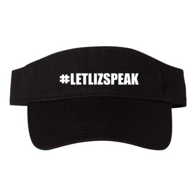 Hashtag Let Liz Speak Nevertheless She Persisted Visor