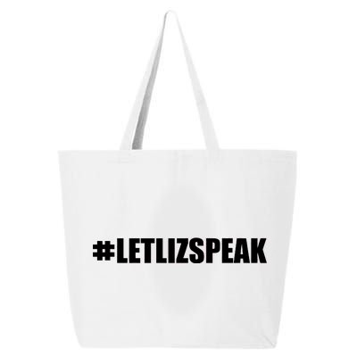 Hashtag Let Liz Speak Nevertheless She Persisted 25L Jumbo Tote