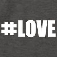 Hashtag Love #Love Valentine's Day Logo Vector Backpack