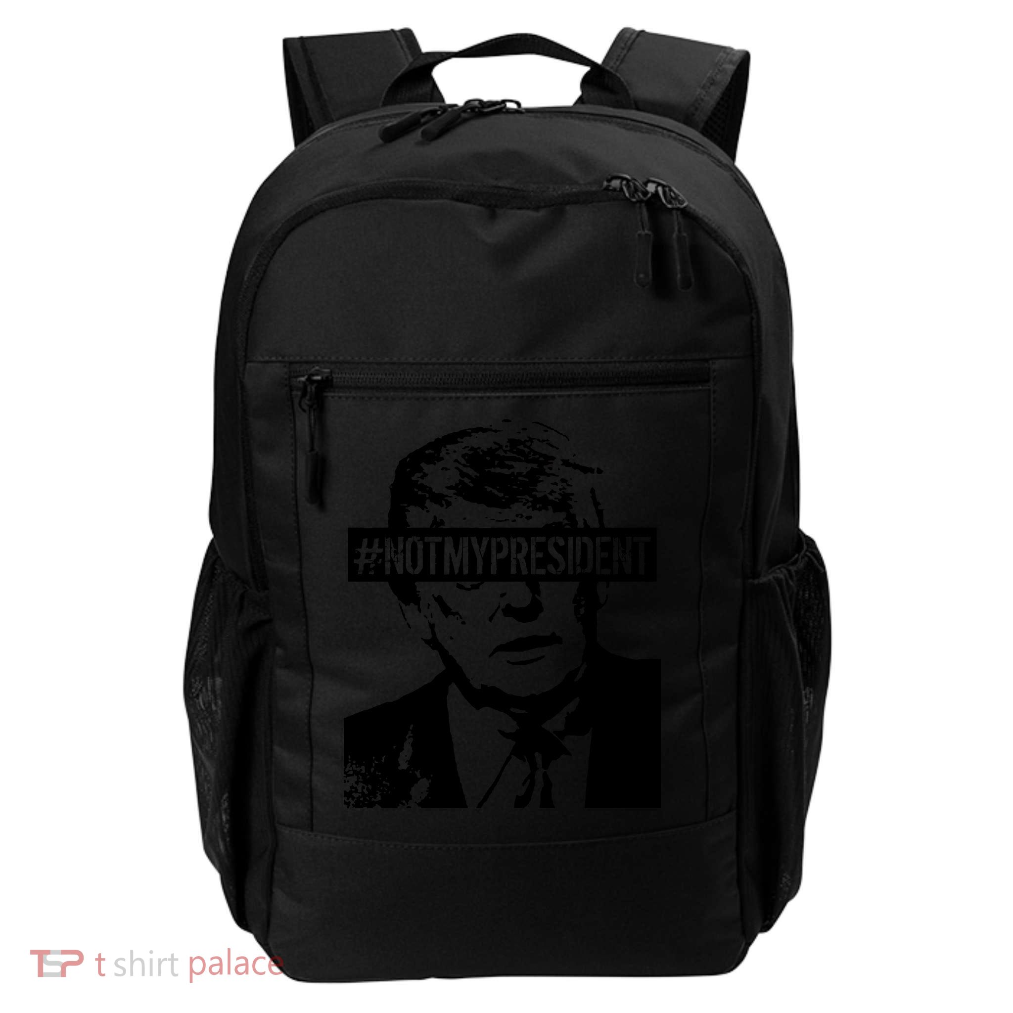 Hashtag Not My President Anti Donald Trump Backpack