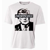 Hashtag Not My President Anti Donald Trump Cooling Performance Crew T-Shirt