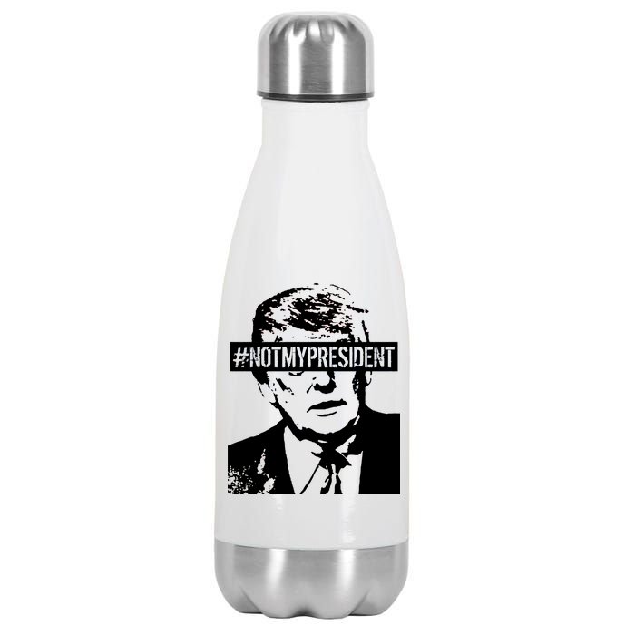 Hashtag Not My President Anti Donald Trump Stainless Steel Insulated Water Bottle