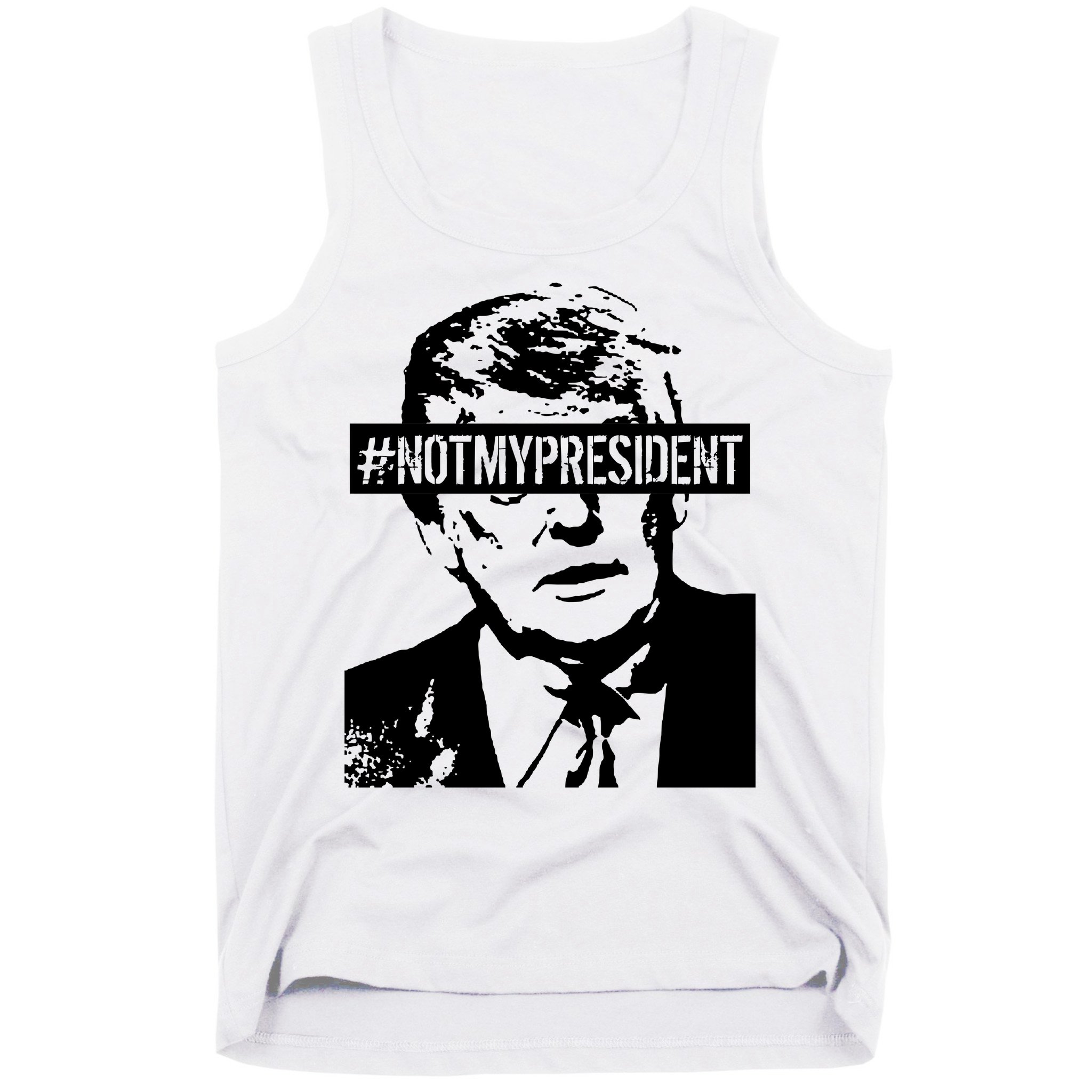 Hashtag Not My President Anti Donald Trump Tank Top