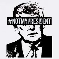 Hashtag Not My President Anti Donald Trump Tank Top