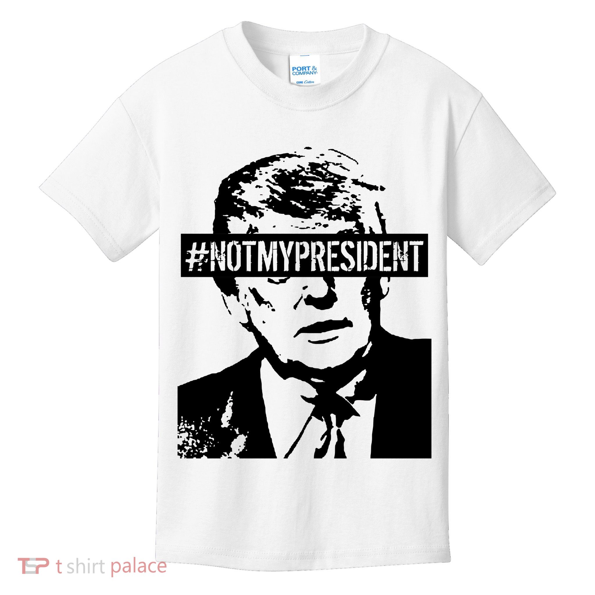 Hashtag Not My President Anti Donald Trump Kids T-Shirt