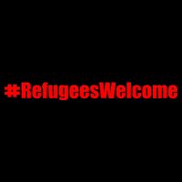 Hashtag Refugees Welcome Anti Travel Ban Performance Shirt