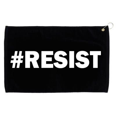 Hashtag Resist Anti Trump Grommeted Golf Towel